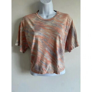 Daydreamer tie‎ died crop top Tee SIZE XS